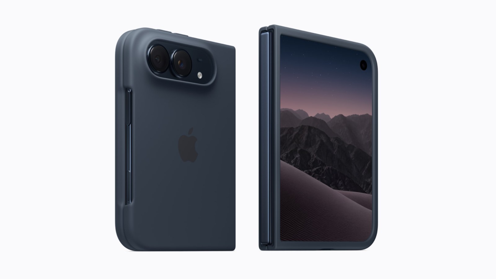 Lacivert iki parçalı iPhone Duo kılıfı