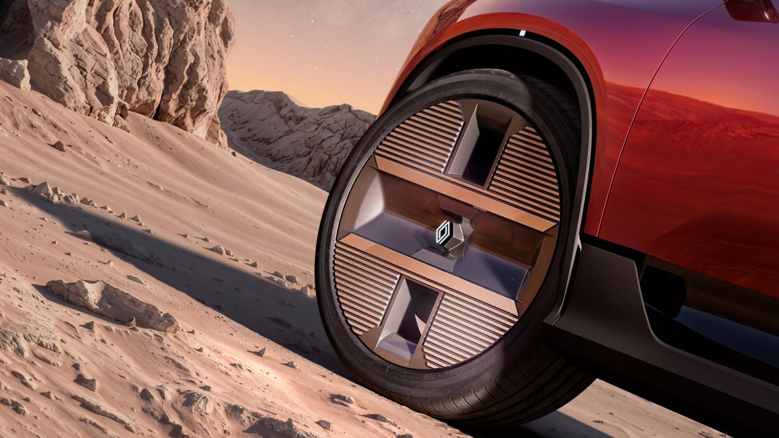 Renault E-Space Concept jant detayı