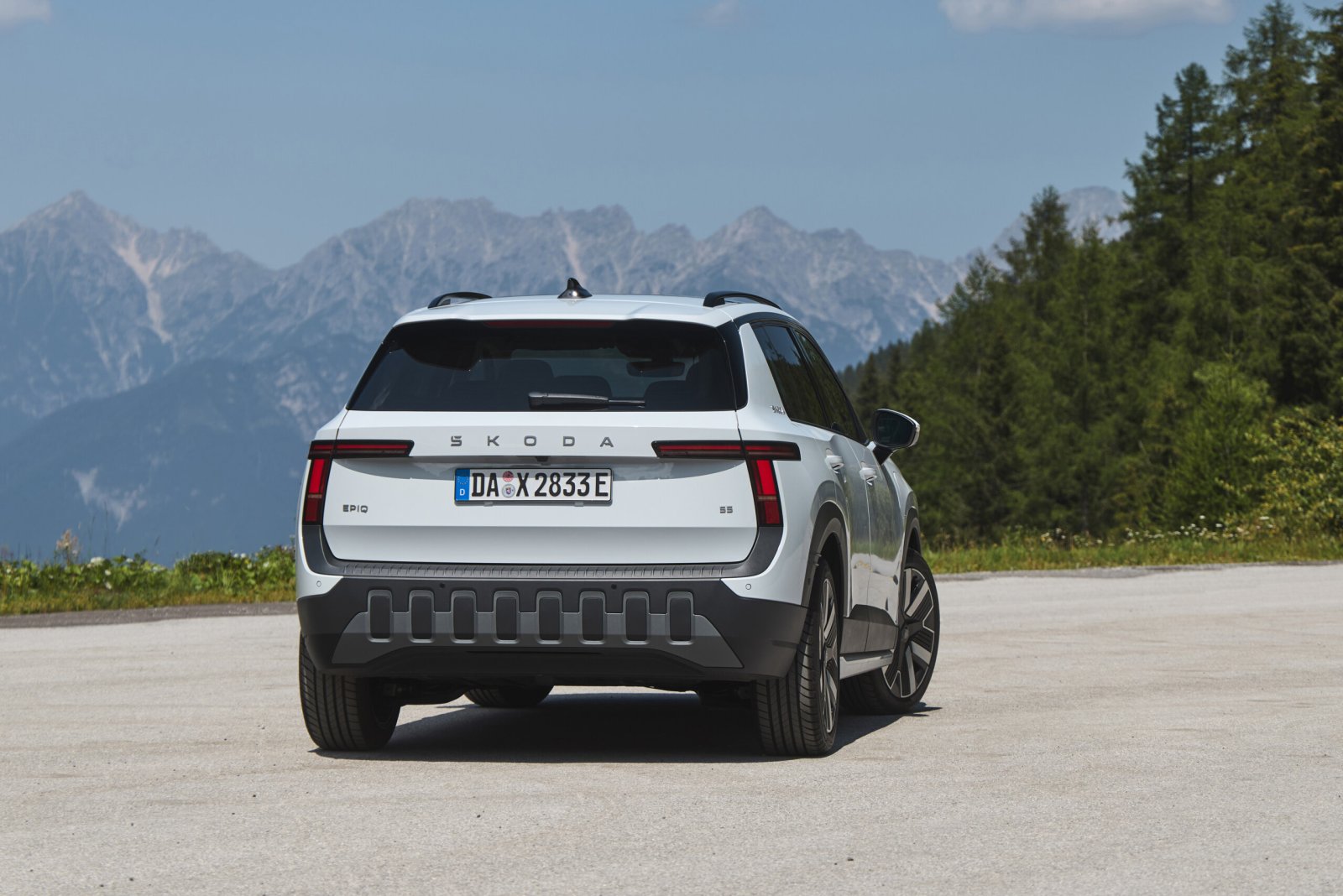 Škoda Epiq arkadan