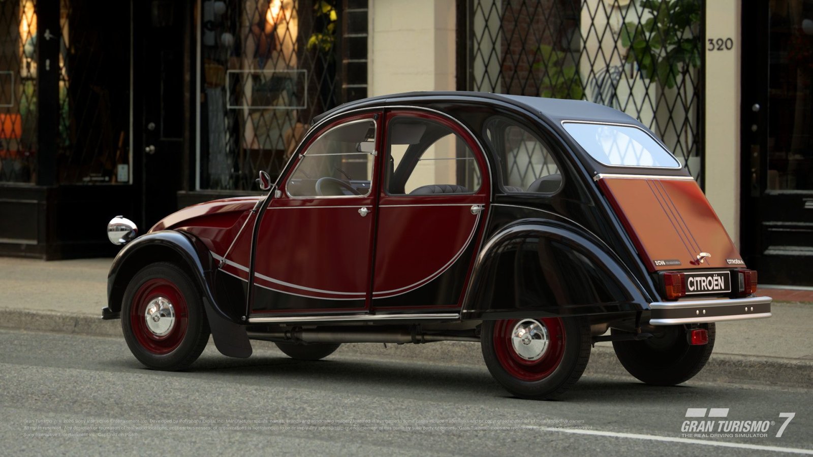 Citroën 2 CV arkadan