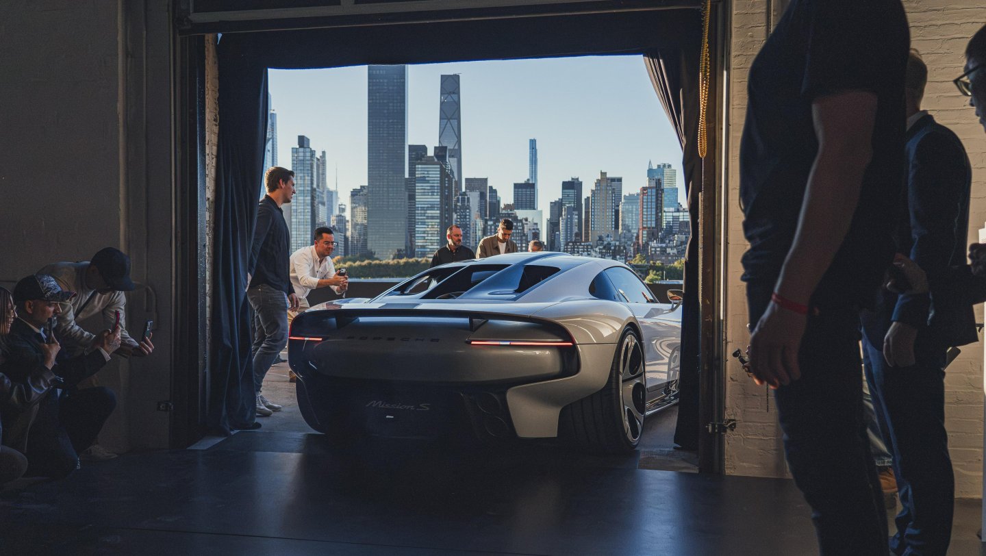 Porsche Mission S dünya prömiyeri, New York