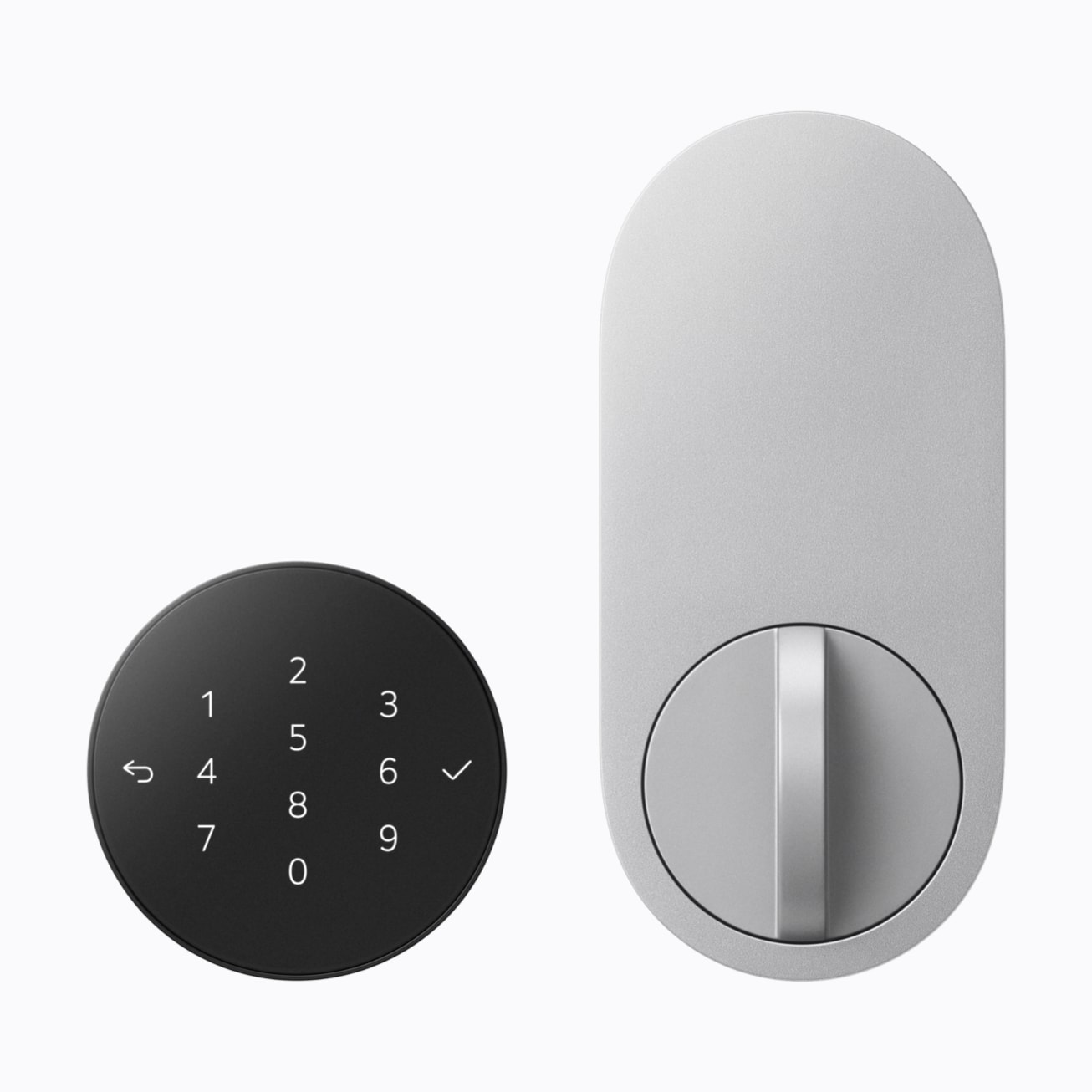 LG Smart Deadbolt Lock gümüş renk