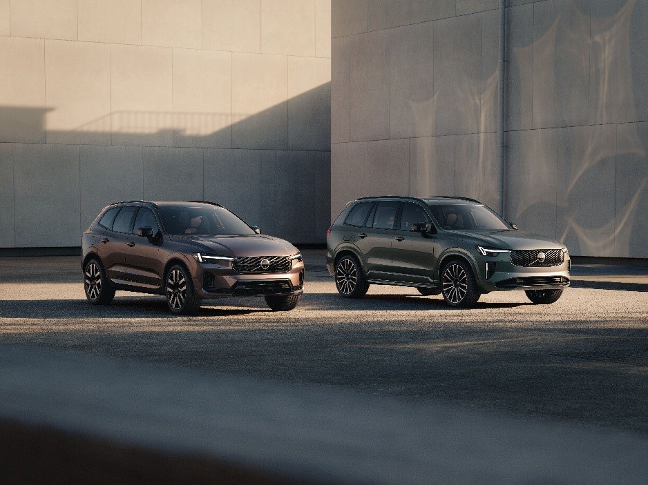 Geely Holding'in satış açıklamasında yer alan Volvo SUV modelleri.