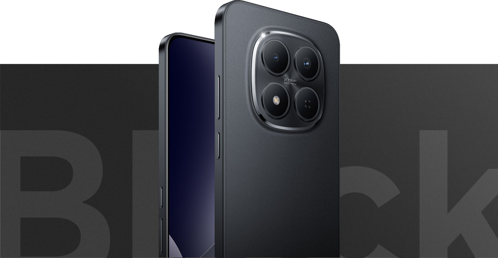 Redmi Note 15 Pro 5G, 200 MP ana kameralı arka tasarımıyla.
