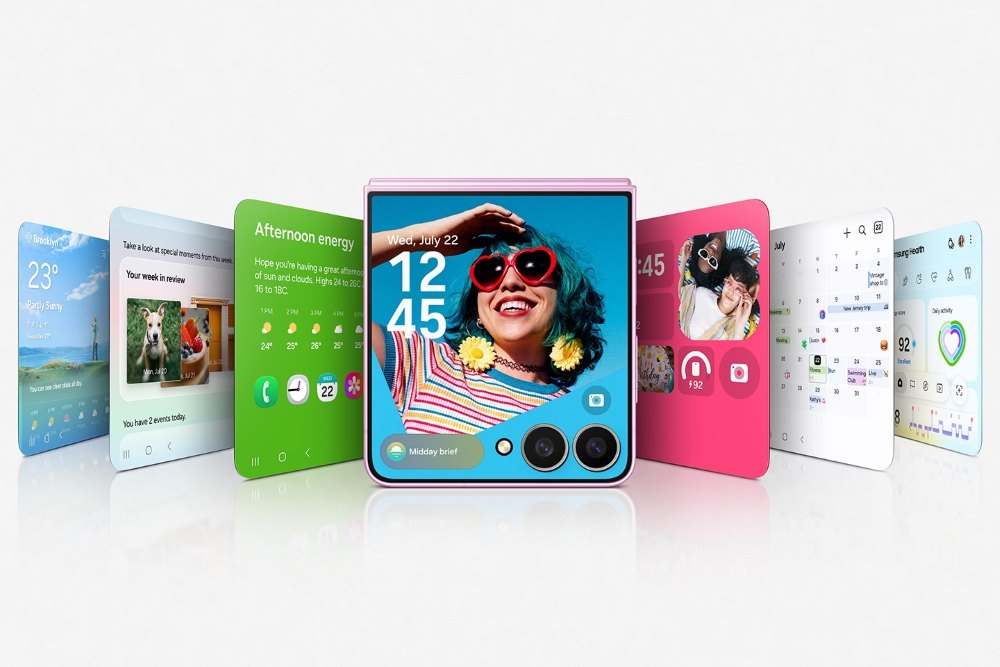 Galaxy Z Flip8'in yeni FlexWindow arayüzü