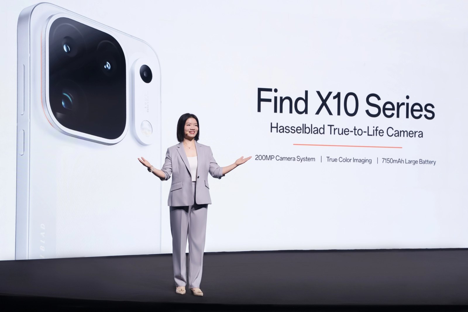 Find X10 serisi, OPPO'nun Mallorca'daki küresel lansman etkinliğinde tanıtıldı.