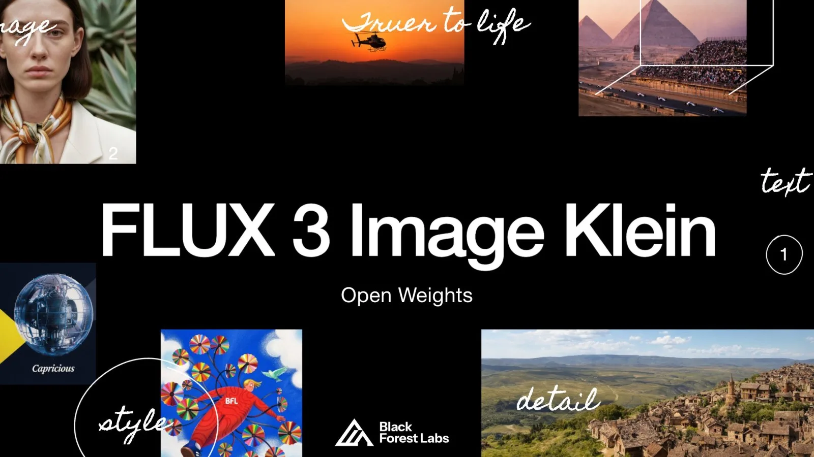 Black Forest Labs, 8 GB ekran kartında çalışan açık ağırlıklı FLUX 3 Image Klein'ı sundu