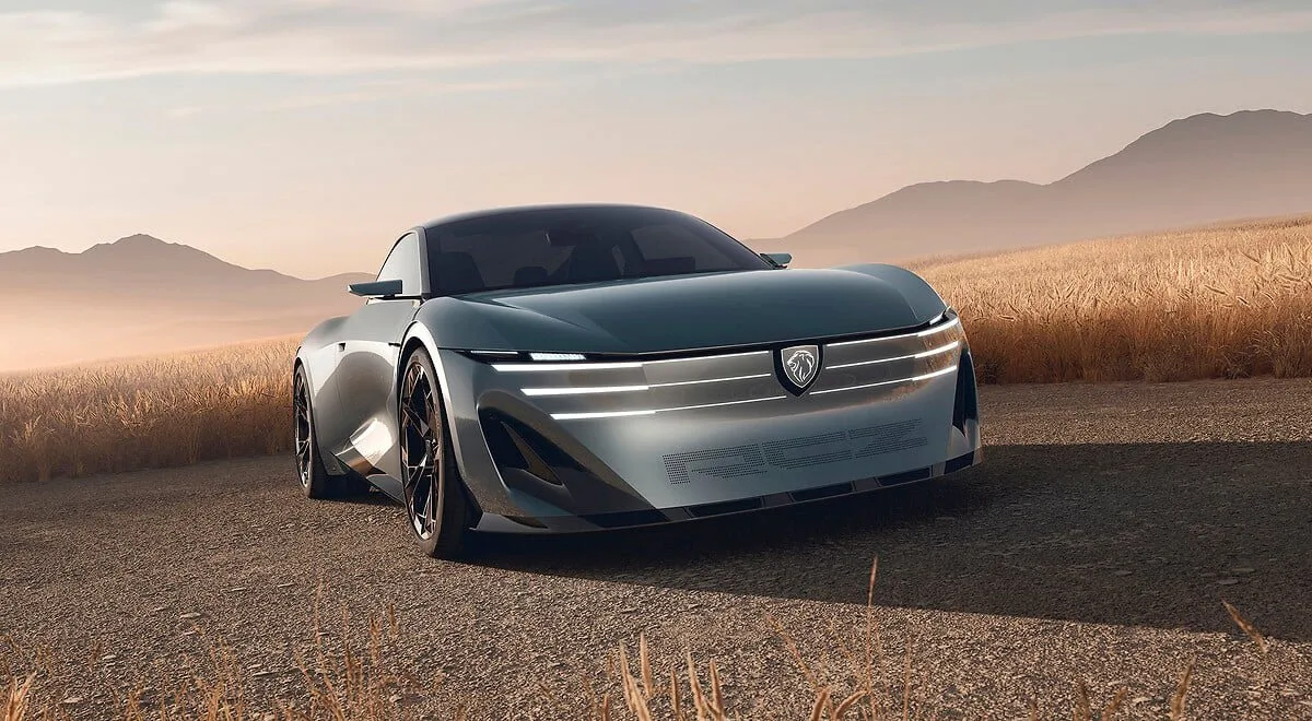 Peugeot, Paris'te katı hal bataryalı RCZ Vision ve 816 beygirlik E-T16 konseptini tanıttı