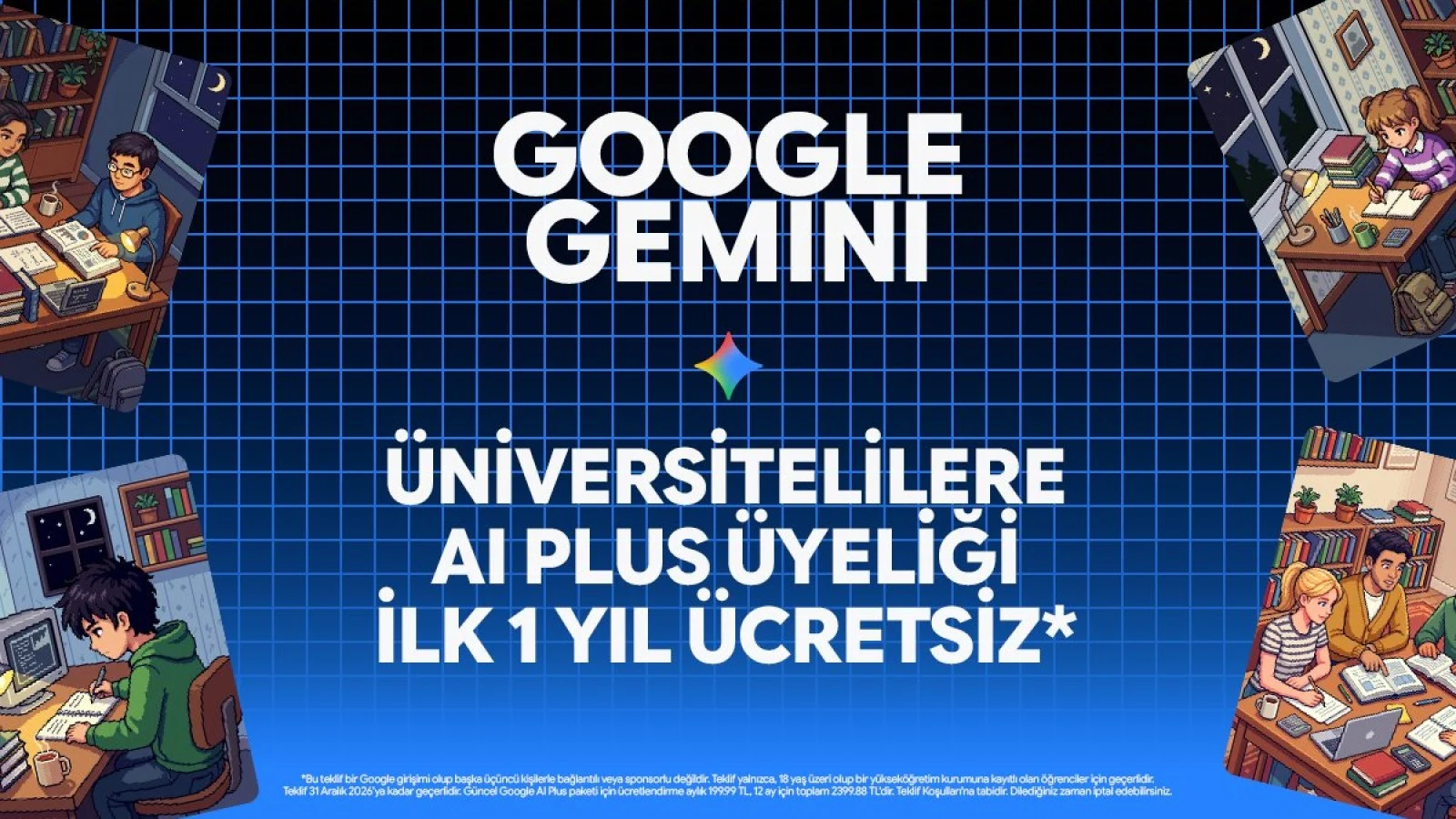 Gemini öğrenci planı: Google AI Plus 1 yıl ücretsiz nasıl alınır?