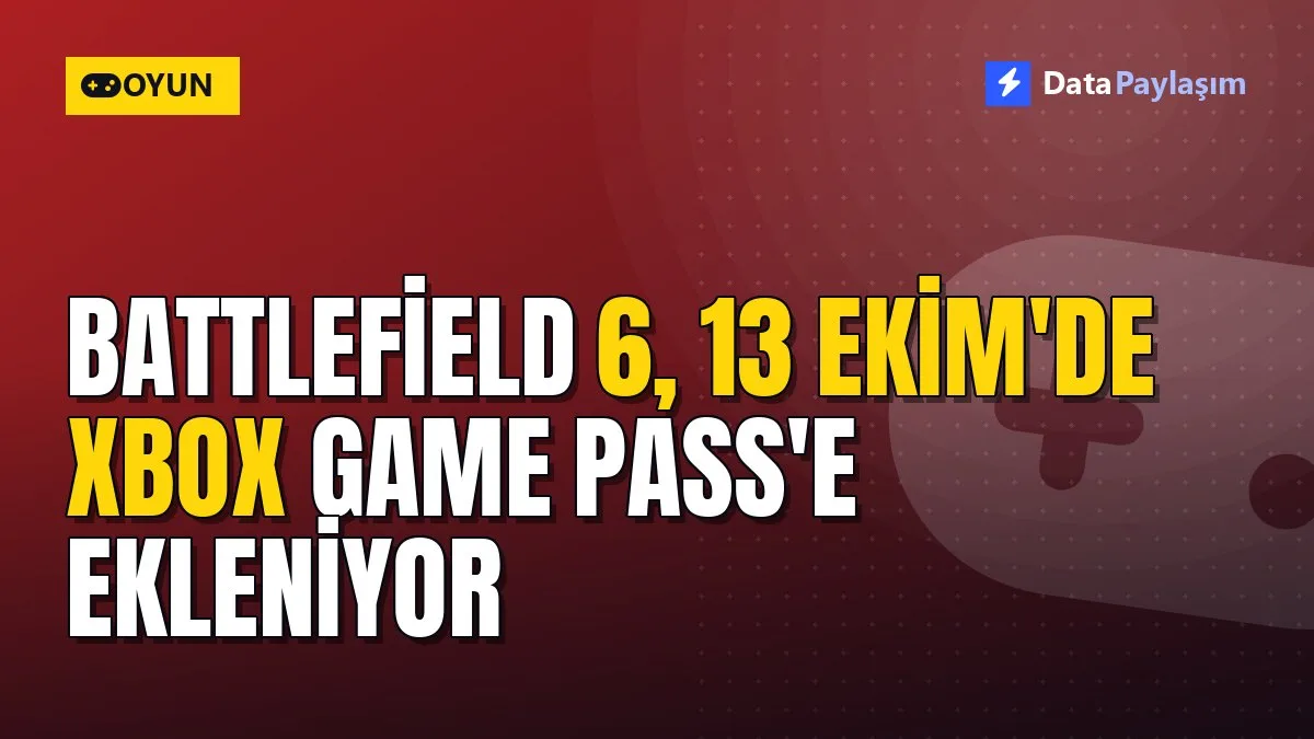 Battlefield 6, 13 Ekim'de Xbox Game Pass'e ekleniyor